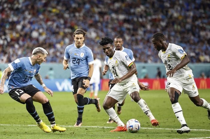 Ghana Akhiri Dendam ke Uruguay di Piala Dunia 2022